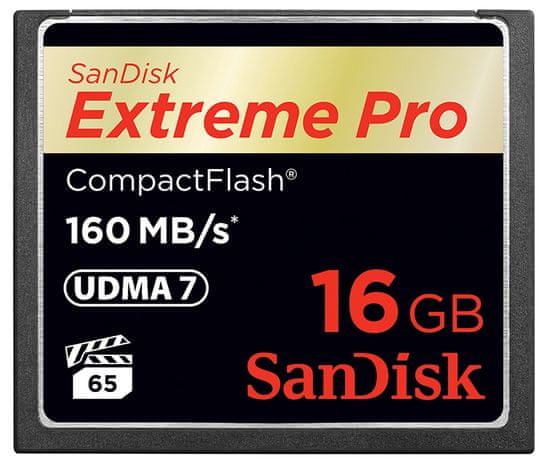 SanDisk Compact Flash Extreme Pro 16GB 160MB/s (SDCFXPS-016G-X46)