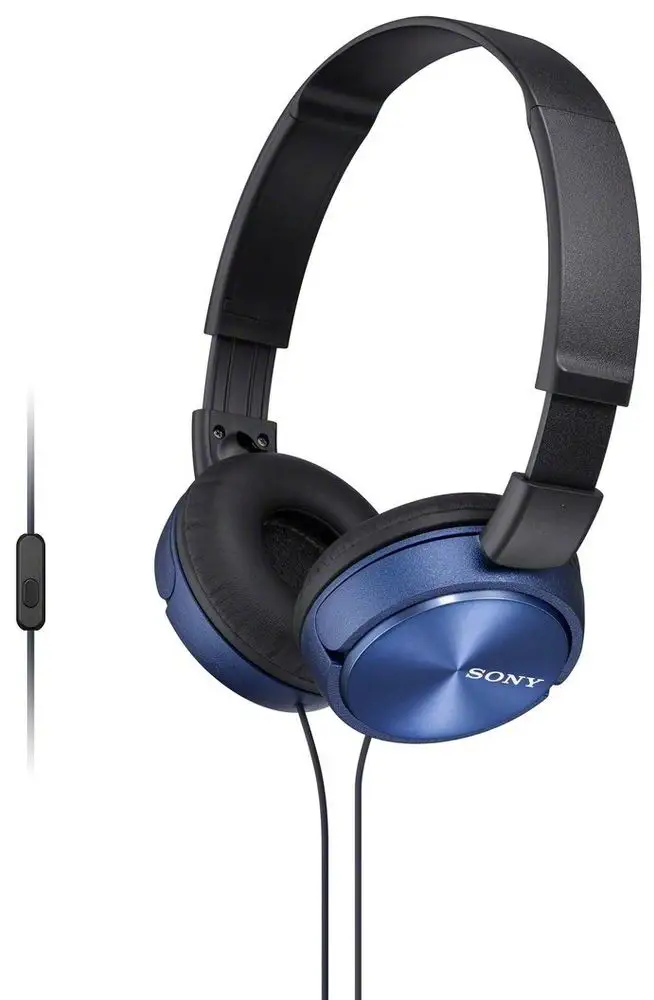 Levně Sony MDR-ZX310APL sluchátka s mikrofonem (Blue)