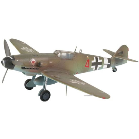 Revell  ModelSet letadlo 64160 - Messerschmitt Bf-1 (1:72)