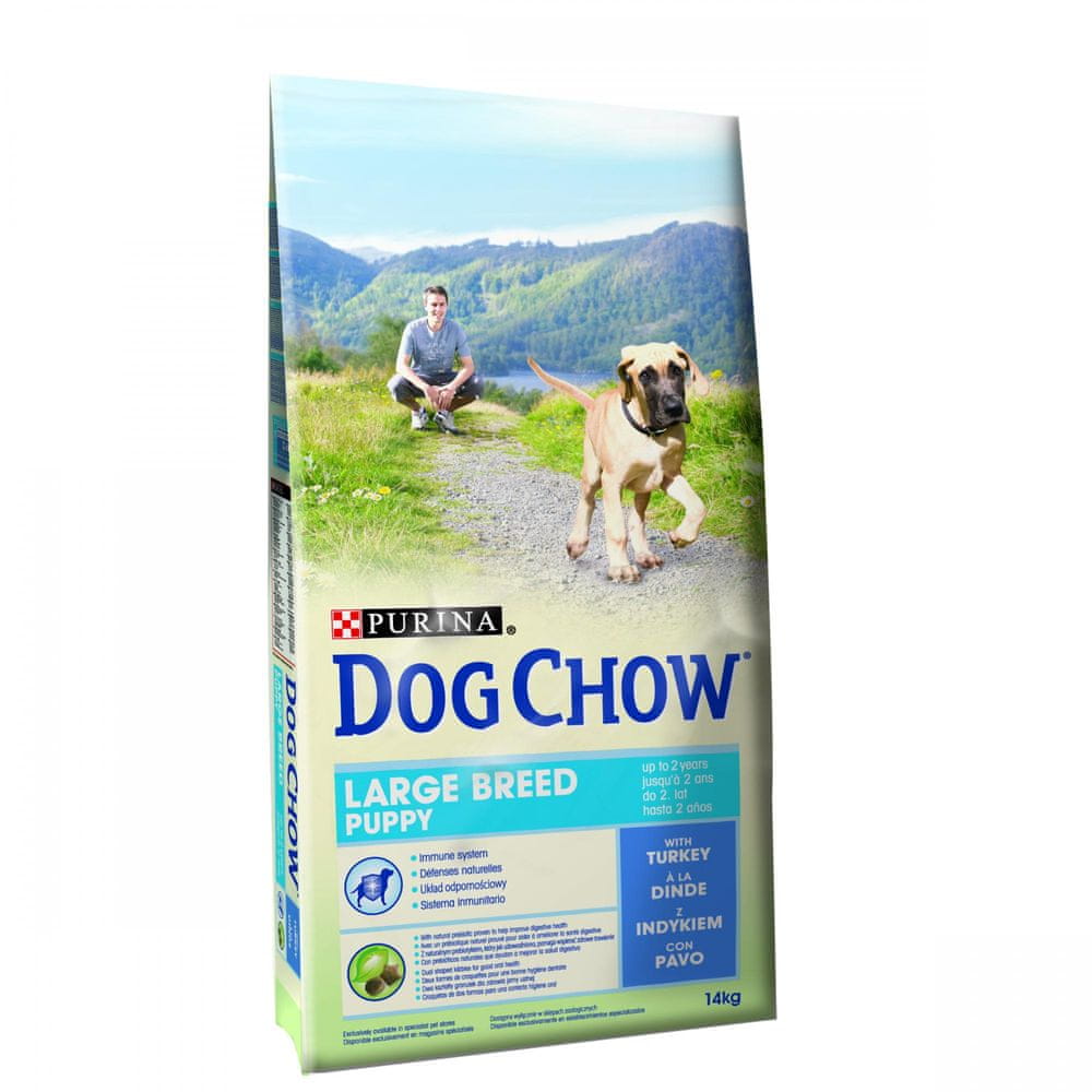 Purina Dog Chow Large puppy krůta 14 kg