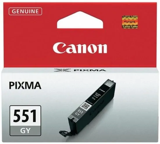Canon CLI-551GY (6512B001), šedá