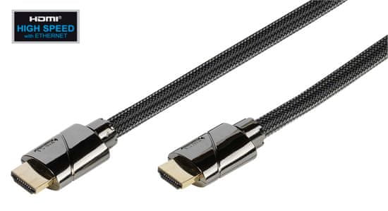 Vivanco HDMI High Speed + Ethernet kabel, 3 m