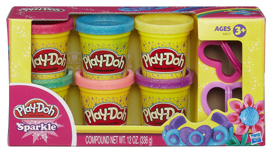 Play-Doh Třpytivá modelína
