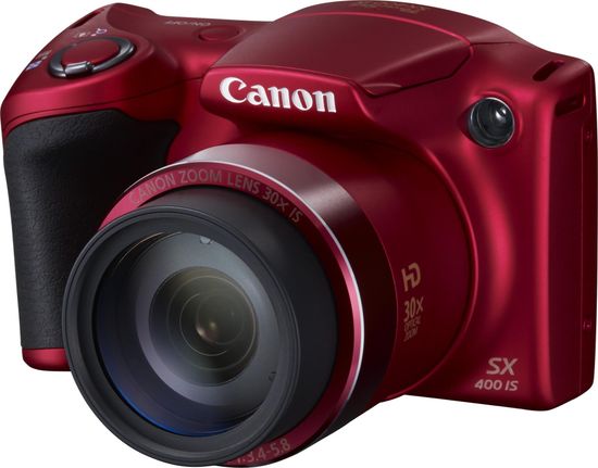 Canon PowerShot SX400 červená - rozbaleno