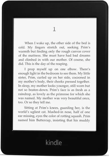 Amazon Kindle Paperwhite 3 2015, Wifi, sponzorovaný, 4GB - zánovní