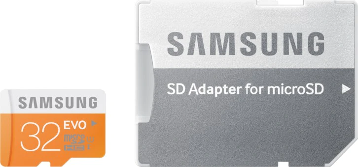 Levně Samsung microSDHC 32GB EVO UHS-I (class 10) + adaptér na SD (MB-MP32DA/EU)
