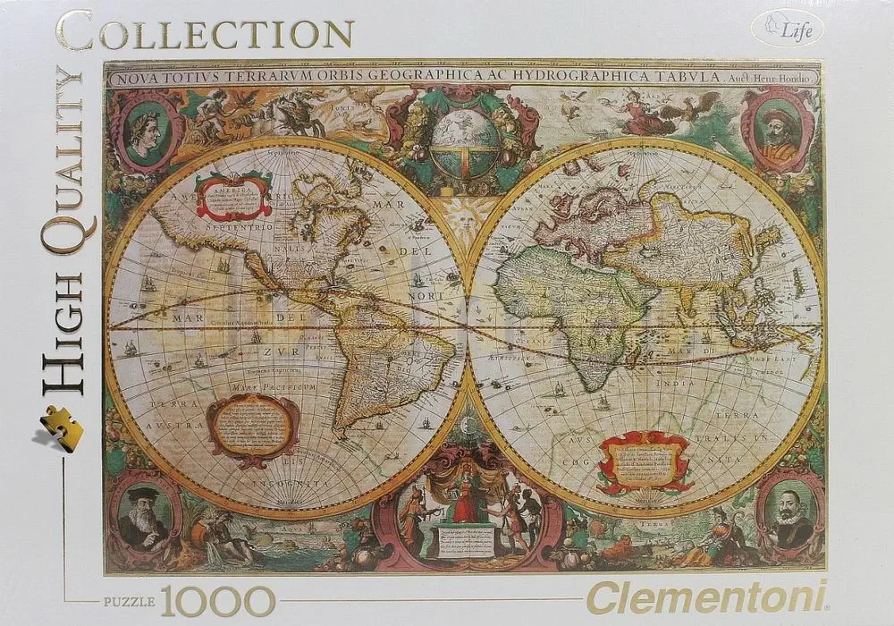 Clementoni Puzzle Antická mapa světa 1000 dílků
