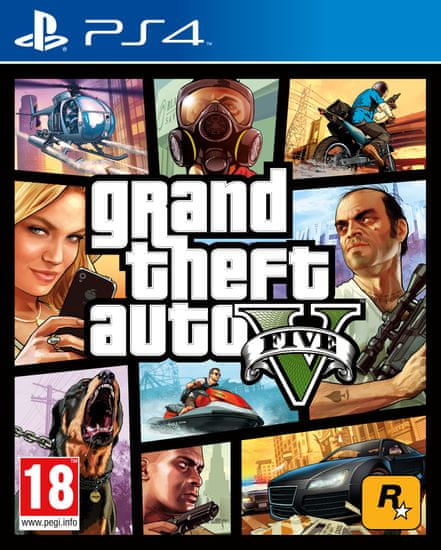 Take 2 Grand Theft Auto V (GTA 5) / PS4