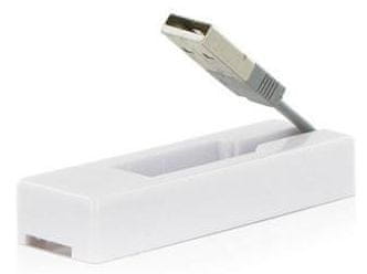 4World čtečka flash karet a karet USB 2.0 ALL-in-ONE bílá