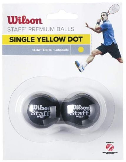 Wilson Staff Squash 2 Ball