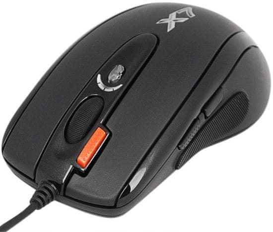 A4Tech X-710BK herní myš, černá