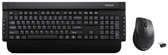 Evolveo WK221, klávesnice a opt. myš, USB