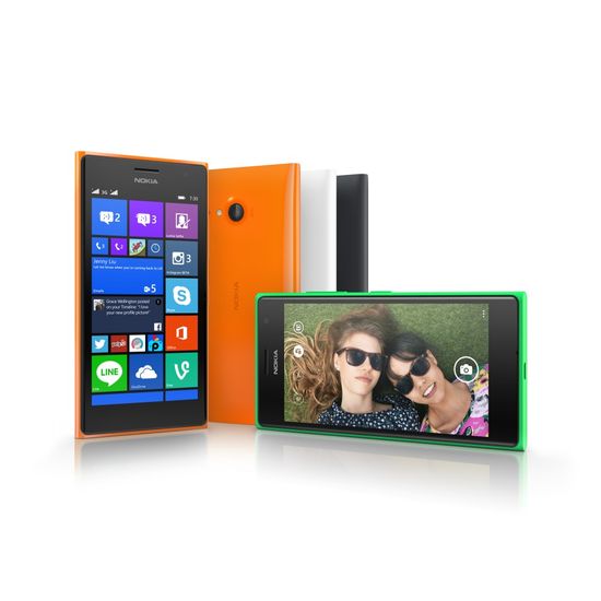 Nokia Lumia 730 Dual SIM, oranžová
