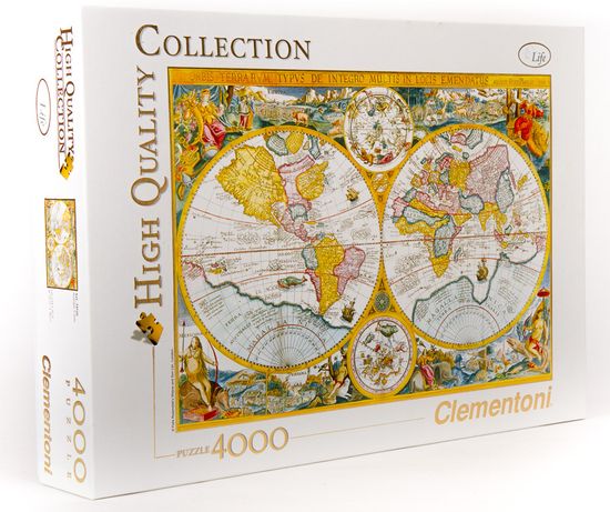 Clementoni Puzzle mapa Antická, 4000dílků