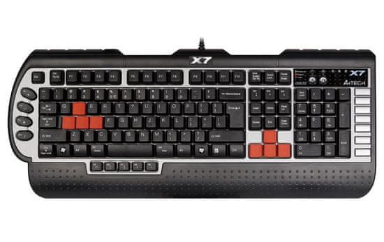 A4Tech G800V, voděodolná profesionální herní klávesnice,podložka, USB - rozbaleno