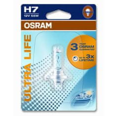 Osram 12V H7 55W PX26d 1ks Ultra Life Blister