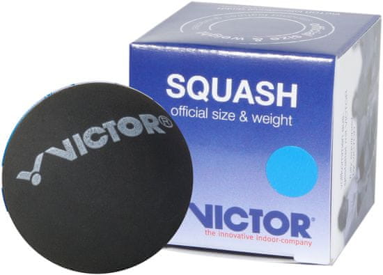 Victor Squashový míček modrý (1 tečka)