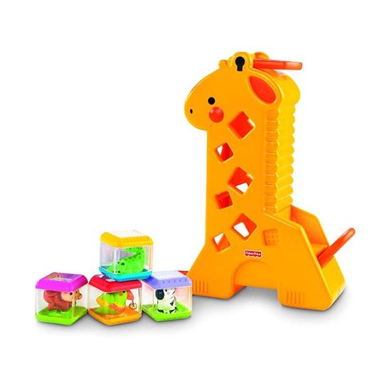 Fisher-Price Žirafa s kostkami
