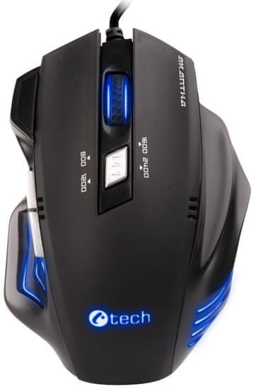 C-Tech Akantha, modré LED (GM-01)