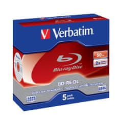 Verbatim BD-RE DL 50GB 2x Rewritable Spindle 5ks (43760)