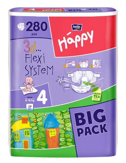 Bella Happy Maxi Big Pack - 280 ks