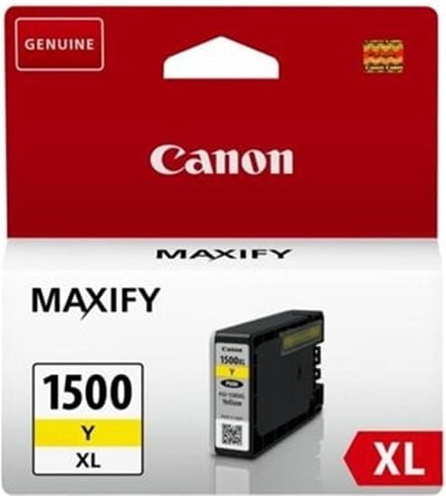 Canon PGI-1500XL Y (9195B001), žlutá