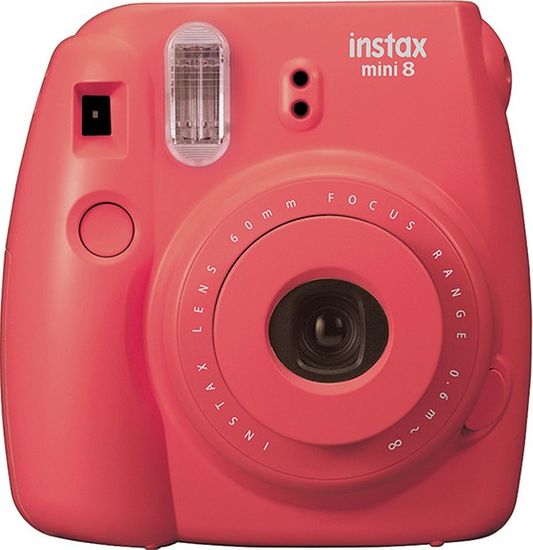FujiFilm Instax Mini 8 červená - rozbaleno