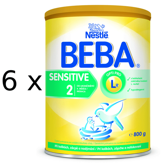Nestlé BEBA Sensitive - 6 x 800g