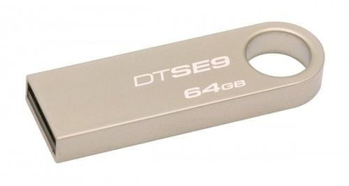 Kingston DataTraveler SE9 64GB / USB 2.0 / Metal (DTSE9H/64GB)