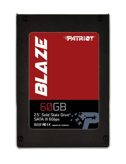 Patriot Blaze 60GB 2.5 SATA SSD Drive (PB60GS25SSDR)