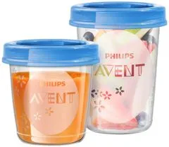 Philips Avent VIA pohárky s víčkem 180ml - 5ks