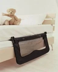 BabyDan Cestovní zábrana k posteli s taškou NEW, černá