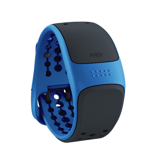 Mio Velo, senzor srdečního tepu pro cyklistiku, modrý
