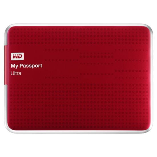 Western Digital My Passport Ultra 1TB USB 3.0 Červený (WDBZFP0010BRD-EESN)
