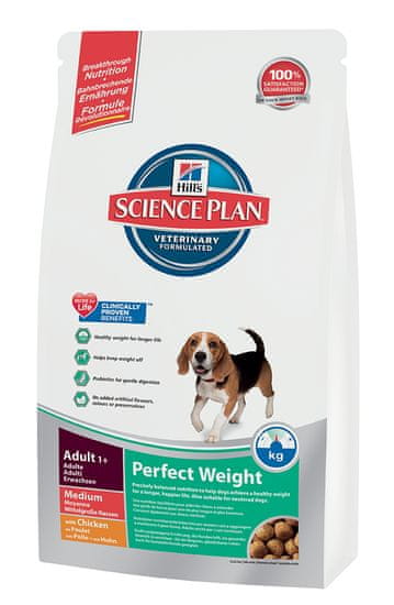 Hill's Canine Adult Perfect Weight Medium 2 kg