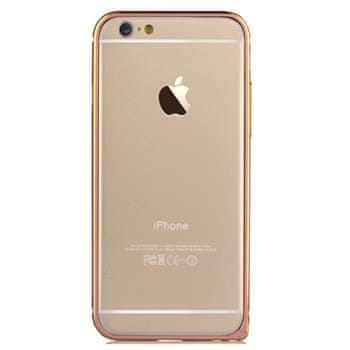 Devia Hliníkový ochranný kryt, Apple iPhone 6 PLUS, oblý, růžový