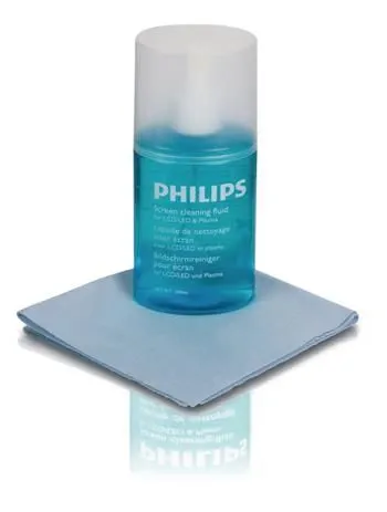 Levně Philips čistící kapalina pro LCD + utěrka, 200ml