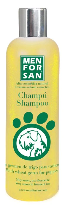 Menforsan Velmi jemný šampon z pšeničných klíčků pro štěňata 300ml