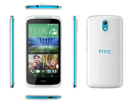 HTC Desire 526G, Dual SIM, bílý