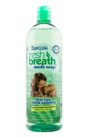 TropiClean Oral Care Water Additive – roztok do vody 1000ml