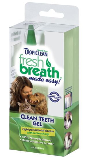 TropiClean Clean Teeth Gel Kit – gel pro psy 118ml