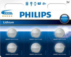Philips CR2032 6ks Lithium (CR2032P6/01B)
