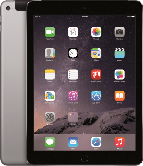 Apple iPad Air 2 Wi-Fi Cellular 32GB Space Gray (MNVP2FD/A)