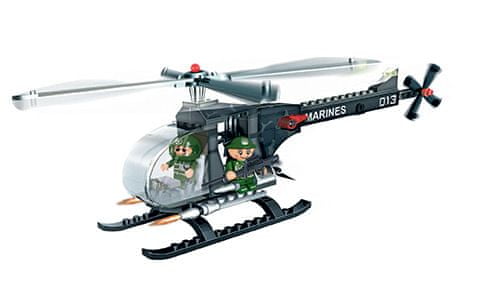 BanBao Stavebnice Defence Force vrtulník