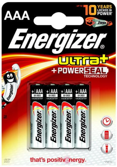 Energizer AAA 4ks Ultra+