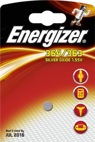 Energizer 364/363 1ks Silver Oxide