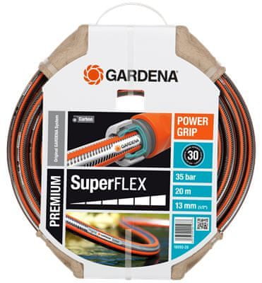 Levně Gardena Premium SuperFLEX hadice 12 x 12 (1/2") 20 m, bez armatur (18093-20)