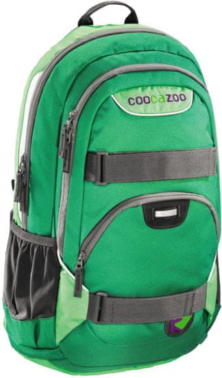 CoocaZoo Školní batoh Rayday, Green Spring