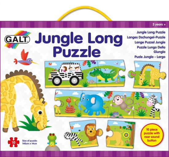 Galt Dlouhé podlahové puzzle - Džungle
