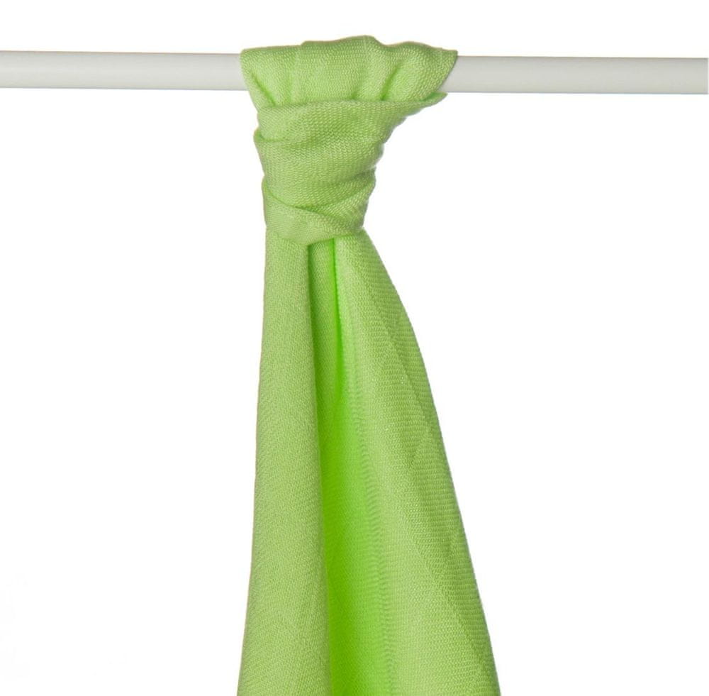 Levně XKKO Bambusová osuška/plena 90x100 cm, zelená